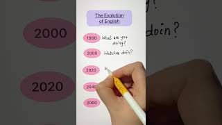 The Evolution of English