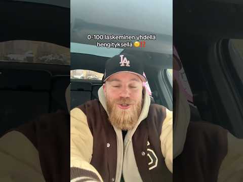 Pystytkö tähän haasteeseen