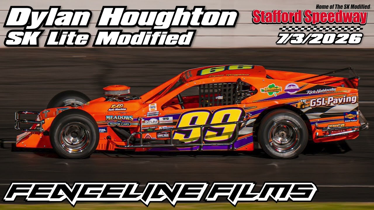 Dylan Houghton at Stafford Speedway: SK Lite Modified