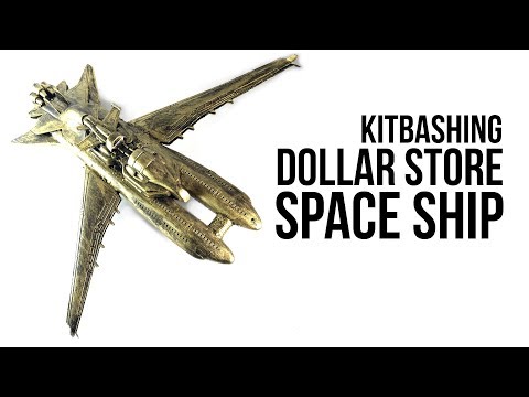 KITBASHING: DOLLAR STORE SPACE SHIP