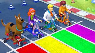 【スーパーマリオパーティ】スクービー・ドゥー最強決定戦！全ミニゲーム！スクービーVSダフネVSフレッドVSベルマ