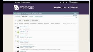 Desire2Learn v10: ePortfolio Collections
