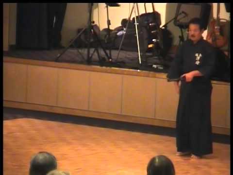 Kenenori Tsumori Performing Iaido Kata During JATP 50th Anniversary Celebration