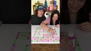 GRID WARS😈🏁 Wasn’t expecting that😅😮‍💨 #gamenight #boardgames #games #coupleschallenge #challenge 