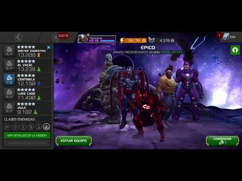 Luke Cage 5☆ Rank 5/65 against ManOThing Epic - less than 30 hits
