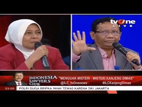 Mahfud MD Membungkam Marwah Daud yang Membela Kanjeng Dimas   ILC