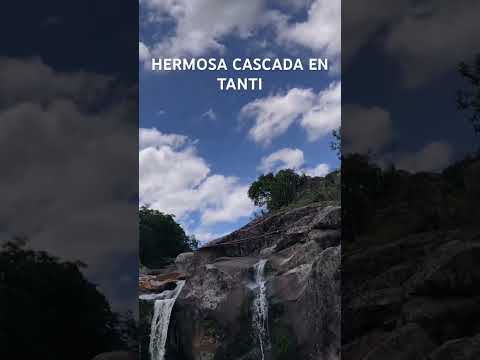 HERMOSA CASCADA EN TANTI CÓRDOBA ARGENTINA 🇦🇷