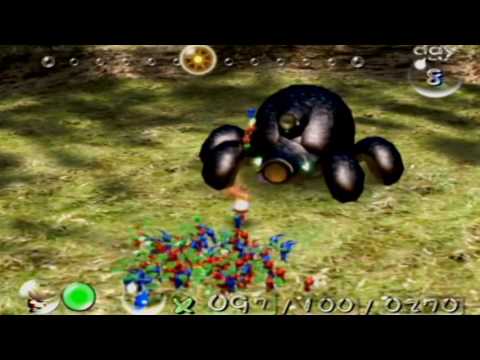 Lets Play: Pikmin (Day 8) - Forest Of Hope (Part 5)
