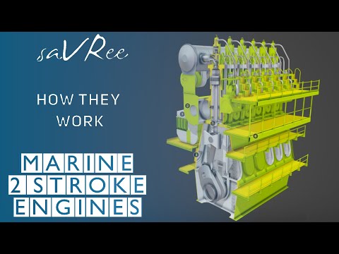 , title : 'Marine Diesel Two Stroke Engine - How it Works!'