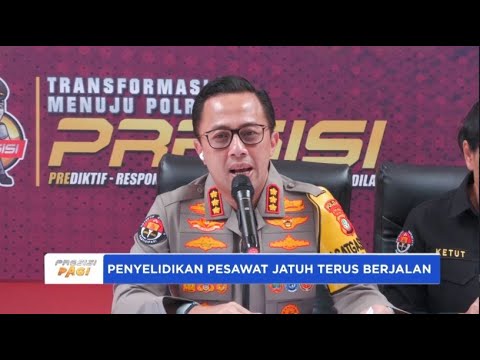 POLRI PASTIKAN PROSES PENYELIDIKAN PESAWAT JATUH DI BSD TERUS BERJALAN