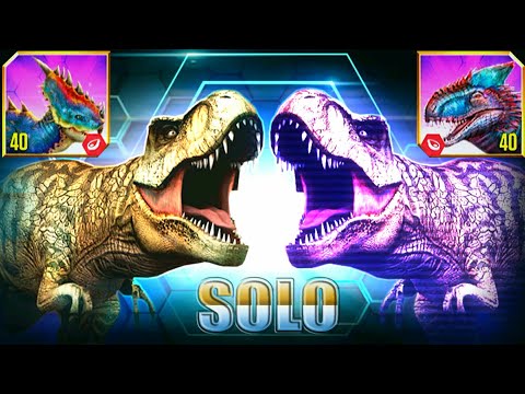 SOLO YUDON Vs PACHYGALOSAURUS (JURASSIC WORLD).