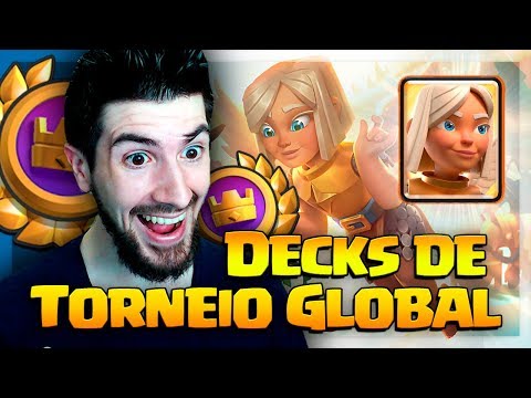 MEU MELHOR DECK PARA O TORNEIO GLOBAL DO CLASH ROYALE!