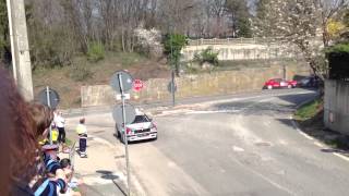 preview picture of video 'Lancia Delta crash @ San Gillio 2013'