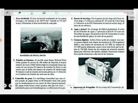 Aplicaciones y resolución de problemas 7 - Ejercicios para practicar