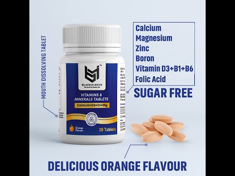 Black mirror calcium vit d3 mg zn & vitamin b1 b6 folate ora...