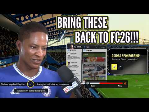 10 'The Journey’ Features We NEED in FC27 Career Mode