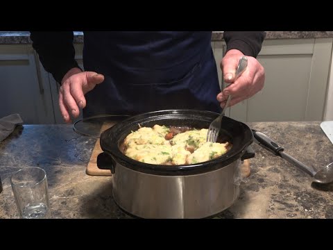 Slow Cooked Beef Stew & Leek Dumplings