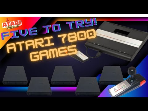 Five Atari 7800 Games You Should Try!