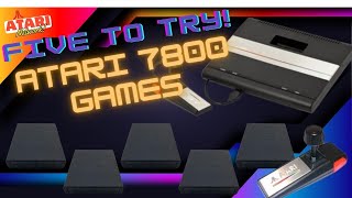 Five Atari 7800 Games You Should Try!