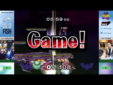 OLD FISH Melee Teams: DJ Nintendo + CT | The Moon (Red) vs Soul + Ayz (Blue)