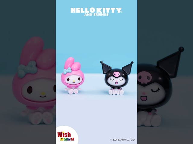Vídeo relacionado con Hello Kitty - Pack de 6 Figuras, Acompaña a los Amigos de Hello Kitty en Sus Aventuras, Figuras Diferentes con Accesorios Únicos y Divertidos, para Niños a Partir de 4 años, Famosa (HKT11000)