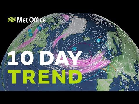 10 day trend 12/10/22 – Changeable weather before a shift in the jet stream  – Met Office UK Weather