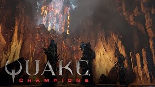 Разработчики Quake Champions показали арену Burial Chamber