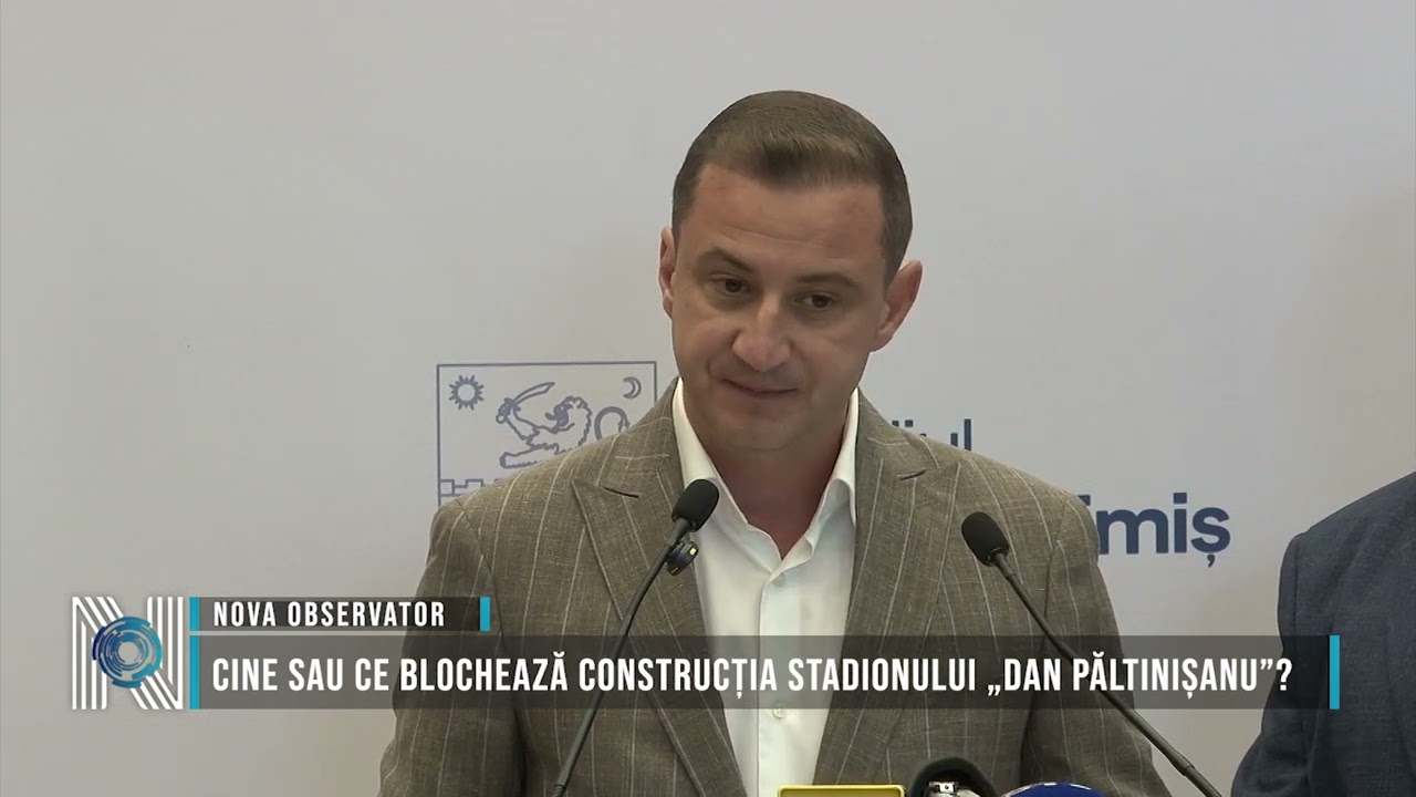 Cine sau ce blochează construcția stadionului „Dan Păltinișanu”?