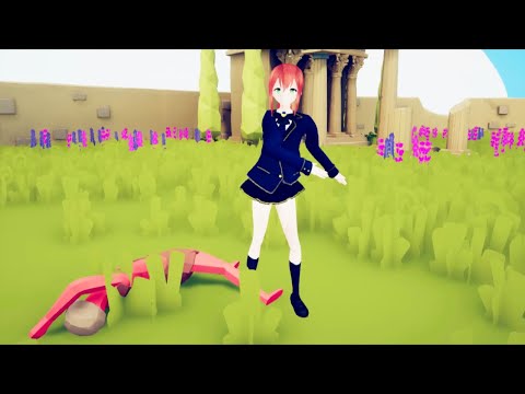 Anime Girl Taekwondo vs Units 1v1- Totally Accurate Battle Simulator TABS