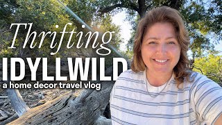 Exploring a Hidden Thrift Store in the Woods! | Idyllwild Travel Vlog