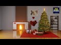 Christmas Music with Crackling Fireplace | Relax with Christmas Ambience 24/7 Instrumental
