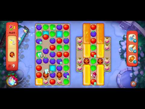 Gardenscapes Hard Level 9609 No Boosters