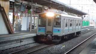 preview picture of video '辰野線E127系 塩尻駅発車 JR-East E127 series EMU'