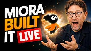 Miora built a meme coin website live from one brief
