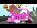 CN Dimensional NOW NEW We Bare Bears Jeep