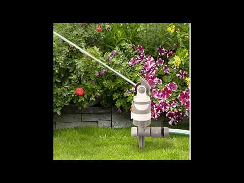 4 Funktionen Kreisregner Rasensprenger Neuheit zu 350 qm, Impulsregner - Vorteile, Test, Vorstellung