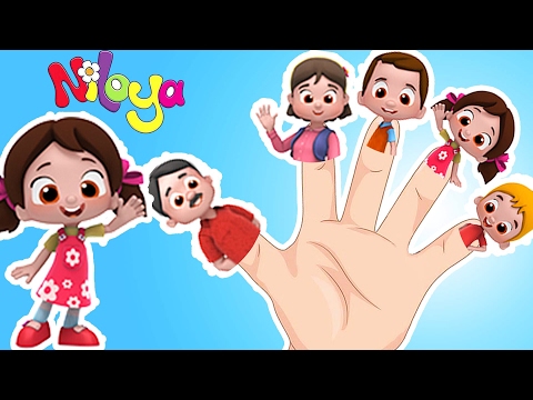 Niloya Şarkıları- Parmak Ailesi Niloya - Parmak Aİlesi Türkçe - Çizgi Film Bebek Şarkısı