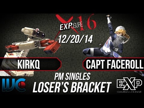 EXPosure 16 - Captain Faceroll (Sheik) vs. Kirkq (ROB) PM Loser's Bracket