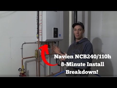 Navien NCB240/110h 8-Minute Install Breakdown!