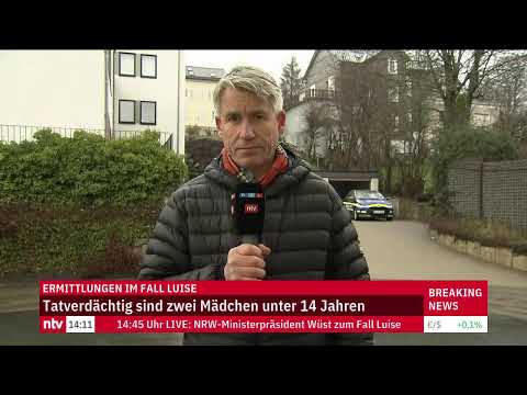 LIVE: Pressekonferenz zu den Ermittlungen im Fall Luise