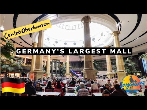 GERMANY'S LARGEST MALL! - Centro Oberhausen Shopping Centre Travel Vlog