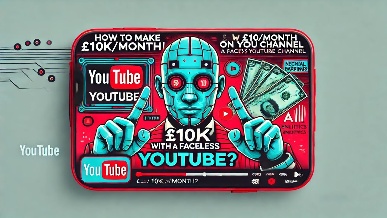 How to Make £10,000/Month with a Faceless YouTube Channel (Step-by-Step Guide!)