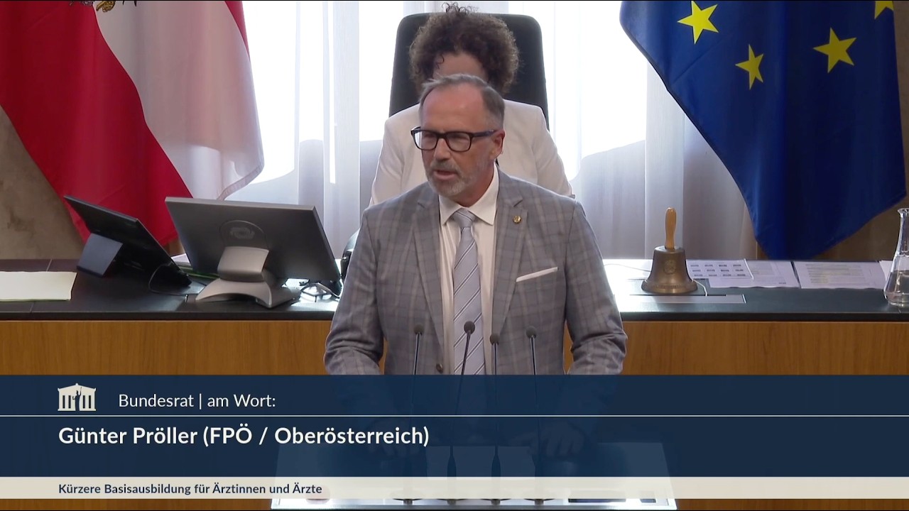 Günter Pröller - Ärztegesetz, Suchtmittelgesetz - 16.7.2026