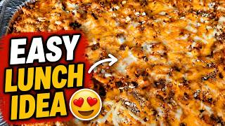 What I Pack My Kids (No Stress) Ep.2 | Easy Baked Mac and Cheese with Ground Beef