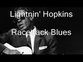 Lightnin' Hopkins-Racetrack Blues