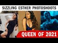 South Actress Esther Anil Sizzling Photoshoots Of 2021