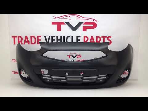 Fits Nissan Micra K14 2013-2017 Front Bumper No Pdc Or Washer Holes video