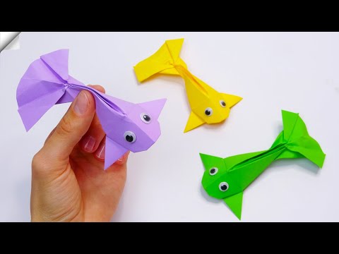 DIY paper crafts Paper Fish