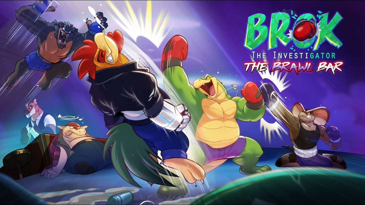 BROK the InvestiGator: The Brawl Bar DLC trailer teaser
