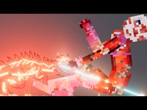 Giga Tron Omega vs Colossal Titan 2022 - People Playgorund 1.22.3